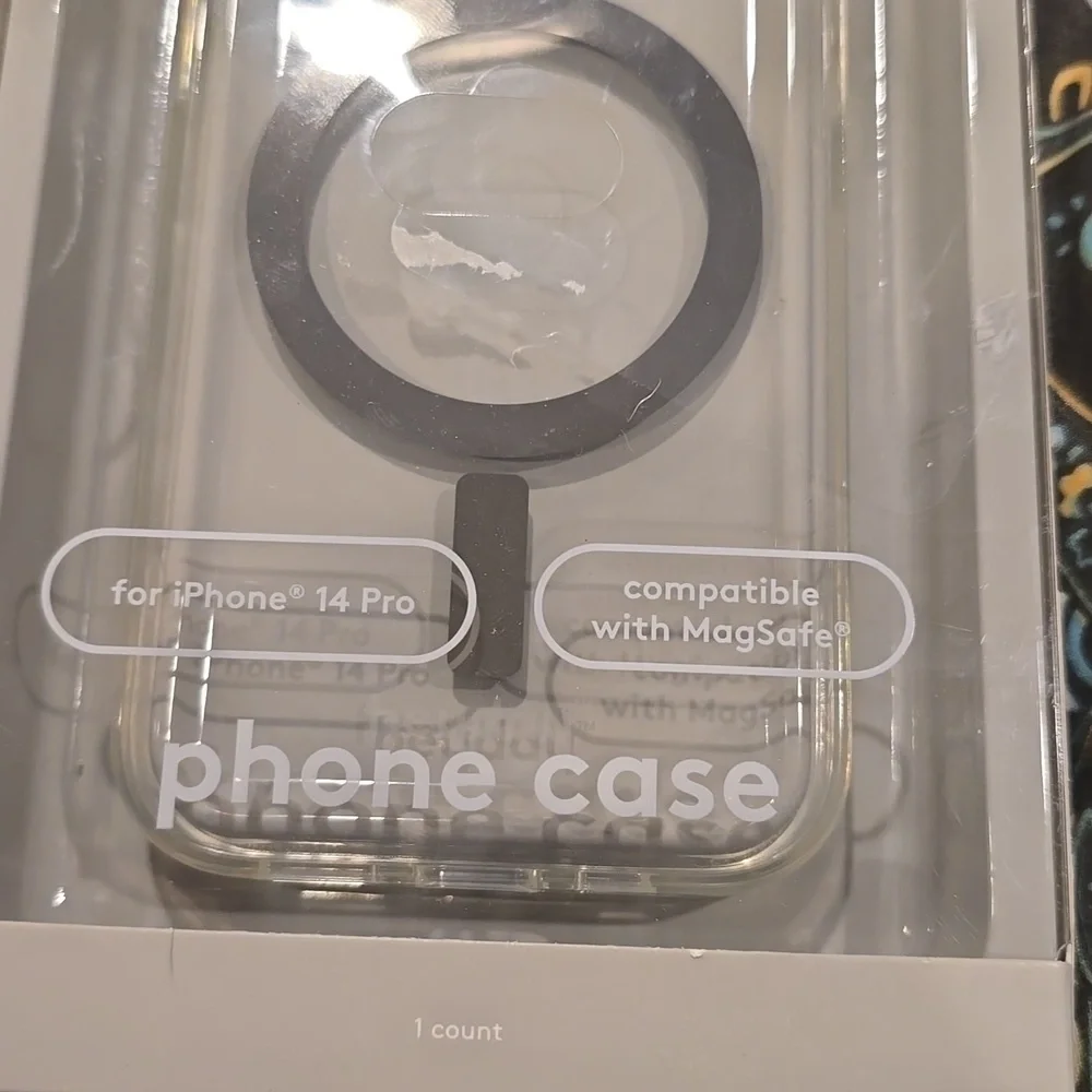 ❤️10/$13 heyday Apple iphone 14 pro with magsafe clear cover